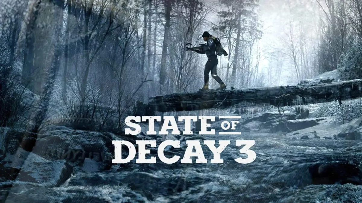 شخصیت بازی State of Decay 3 در میان جنگل برفی